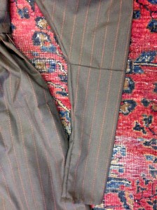 The other sleeve's stripes are just slightly off.