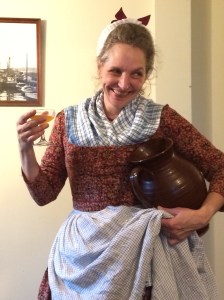 No, I won't say how many cups I've had.