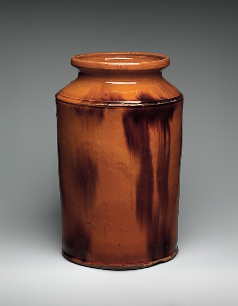 Jar,. Earthenware, 1800-1900. 18.95.11