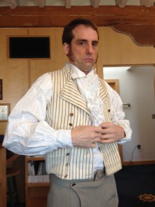 Plush. No, really, it's made of plush *and* it's fancy, at least for us.