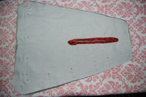 You can see the binding, but not the stripes. Silly!