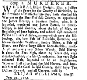 browncamblet Waistcoat 7-4-1772 providence