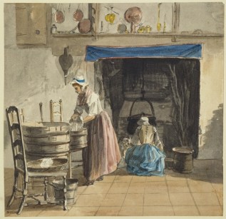 At Sandpit Gate, Paul Sandby, 1765. RCIN 914329