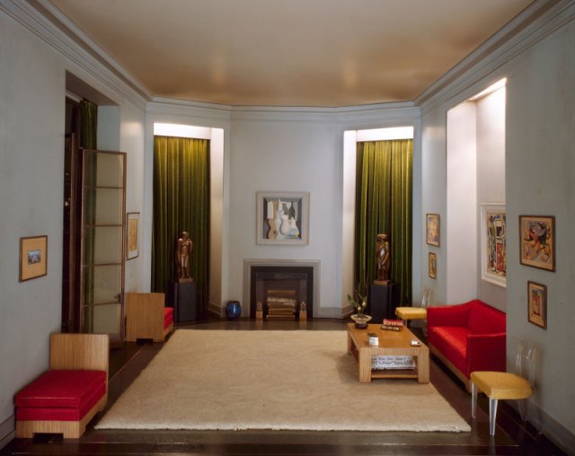 Mrs. James Ward Thorne American, 1882-1966 A37: California Hallway, c. 1940, c. 1940. Art Institute of Chicago.