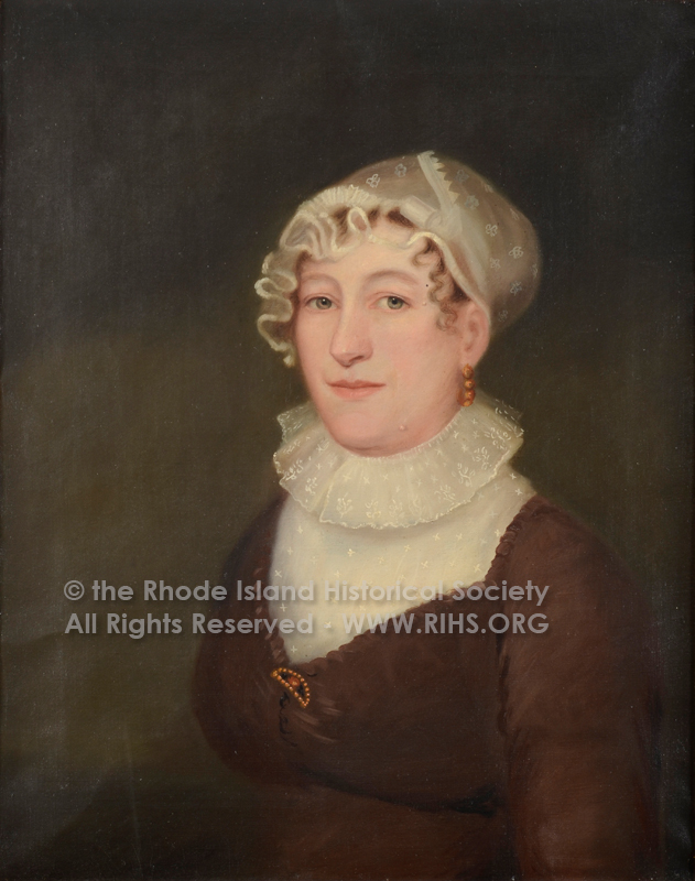 Mrs William (Jane) Pabodie. oil on canvas, 1813. RIHS 1970.60.2