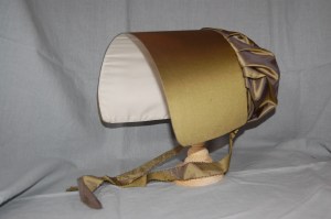 'Quaker' bonnet, view two.