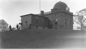 Ladd Observatory, 1898, back of the transit room.
