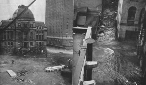 Providence during the Great New England Hurricane of 1938