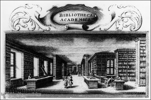 that's Old School. The Library at the University of Göttingen (18th Century)