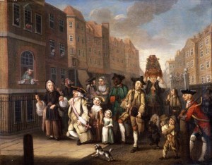 John Collet, May Morning, 1761-1770. Museum of London