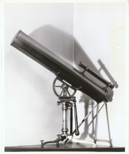 The telescope used by Benjamin West to observe the Transit of Venus, 1769